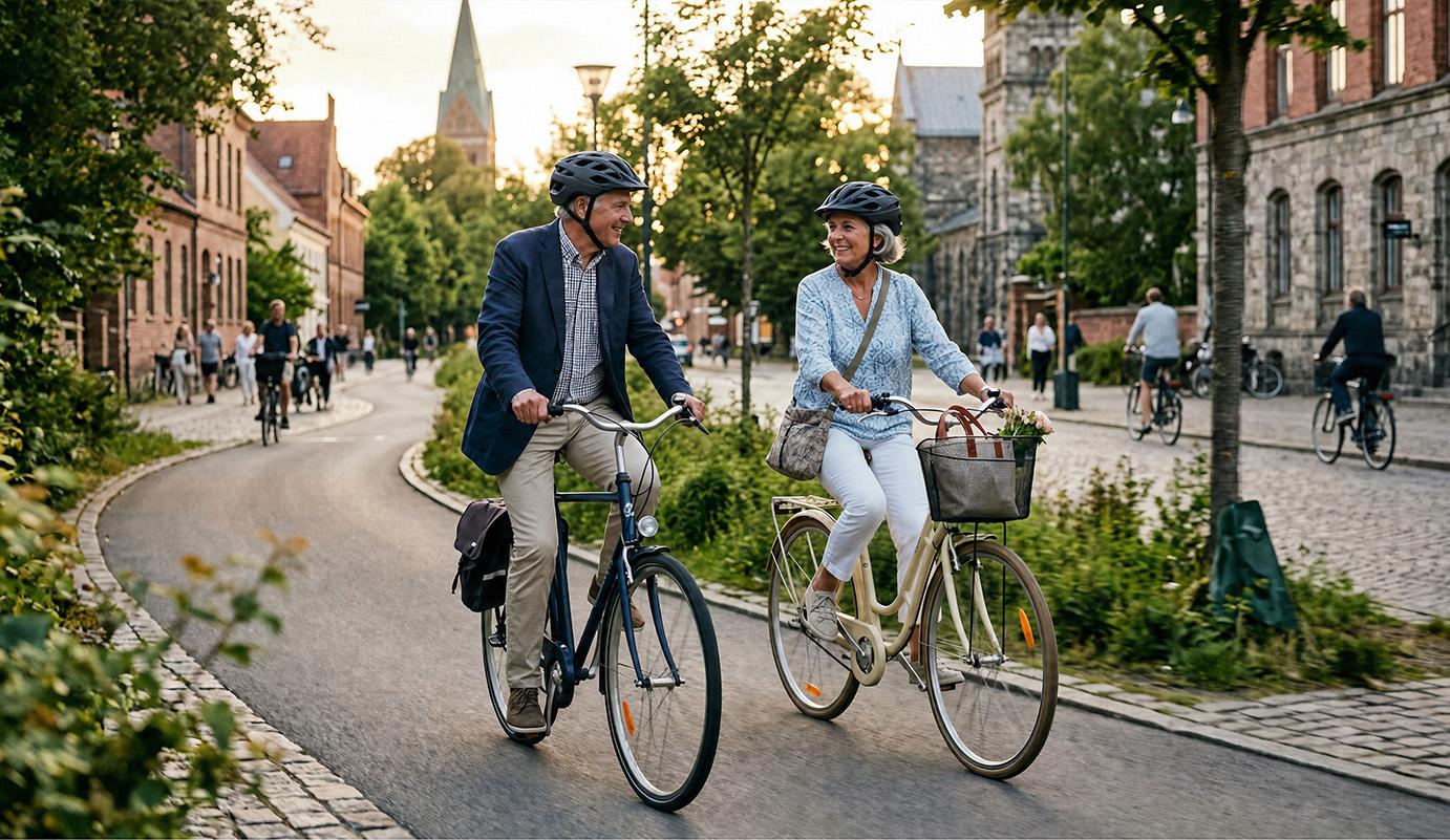 Illustrationsbild från Lunds mysiga stadskärna.