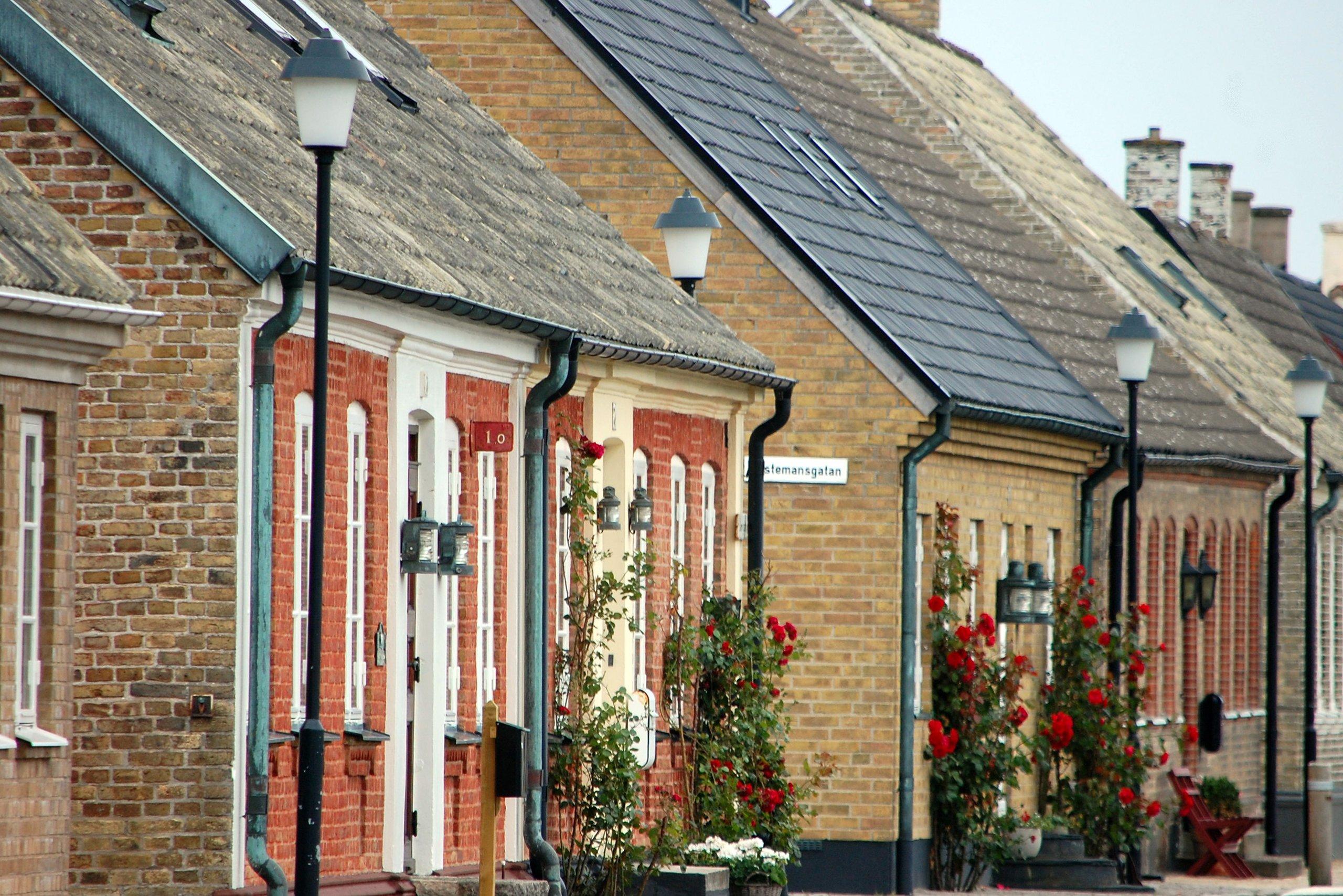 Borstahusen ett pittoreskt fiskeläge